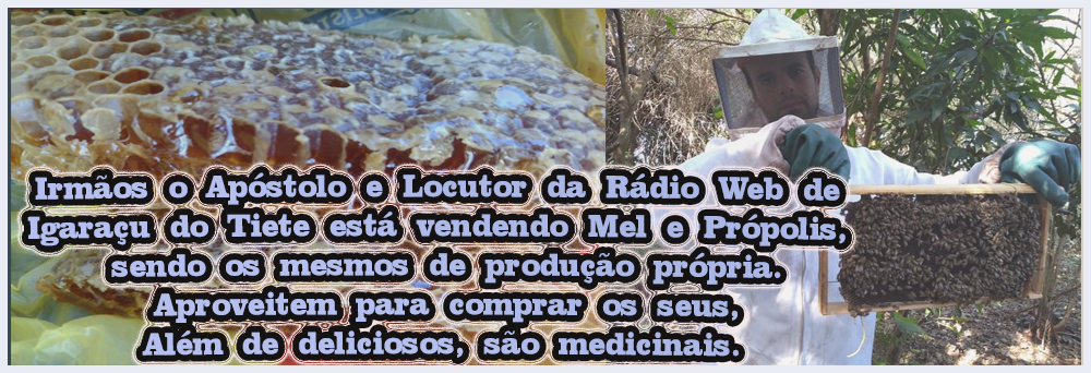 Mel e Própolis - Apóstolo Thiago